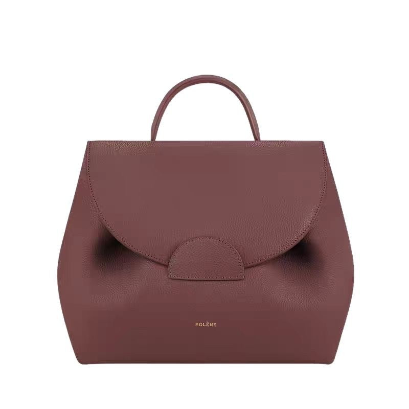 Mini Satchel – Dove Pebble