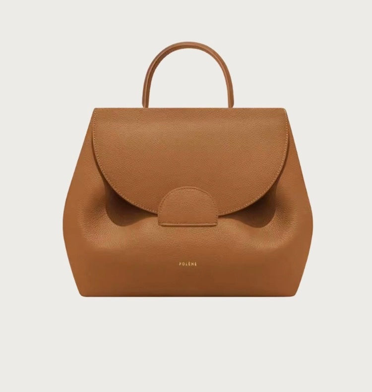 Mini Satchel – Dove Pebble