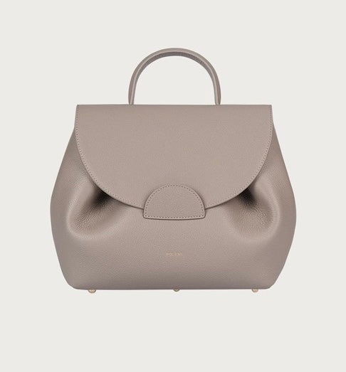 Mini Satchel – Dove Pebble